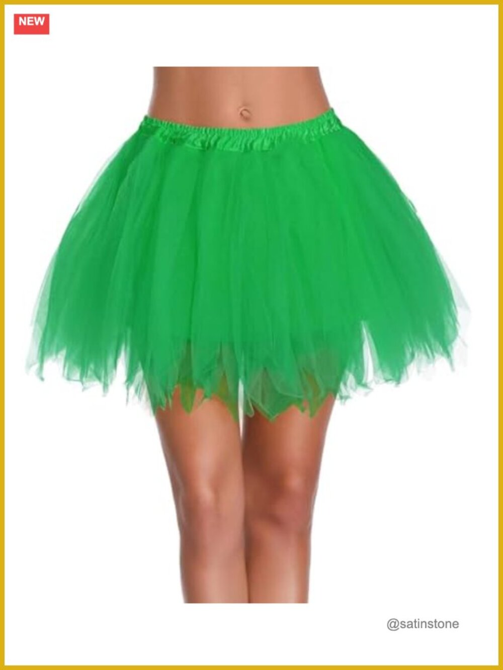 Women's 1950s Vintage Tutu Tulle Petticoat Ballet Bubble Skirt